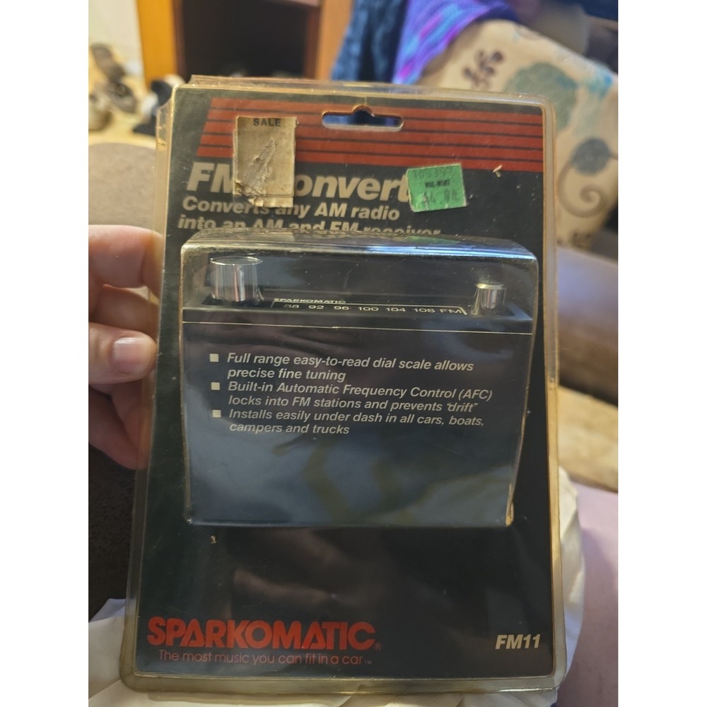 Sparkomatic FM11, FM Converter Vintage New Old Stock In Original Packaging